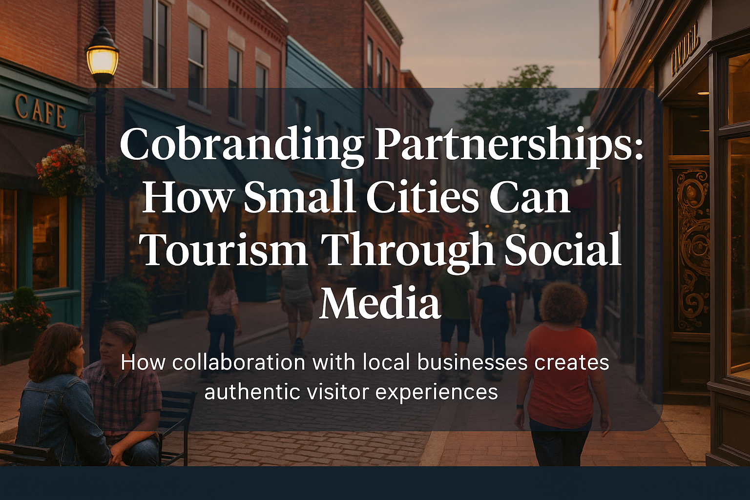 Cobranding Partnerships: How Small Cities Boost Tourism Through Social Media