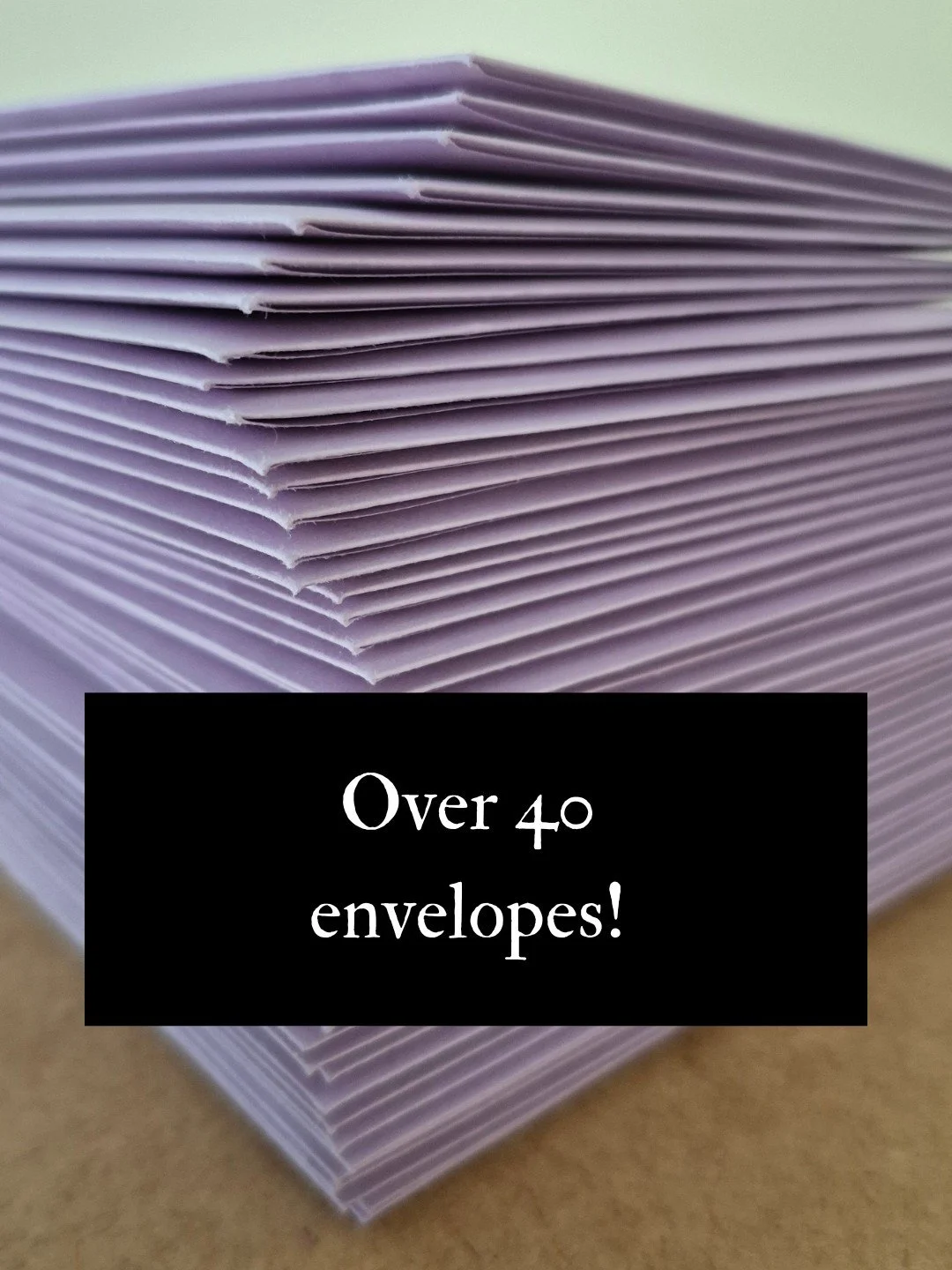 ✨ This week, 40 little envelopes are beginning their journey.

Forty pieces of happy mail.
Forty moments of slowing down.
Forty mailboxes that will soon hold something created with care.

When I dreamed up Enchanted Postmark, I hoped to bring a littl