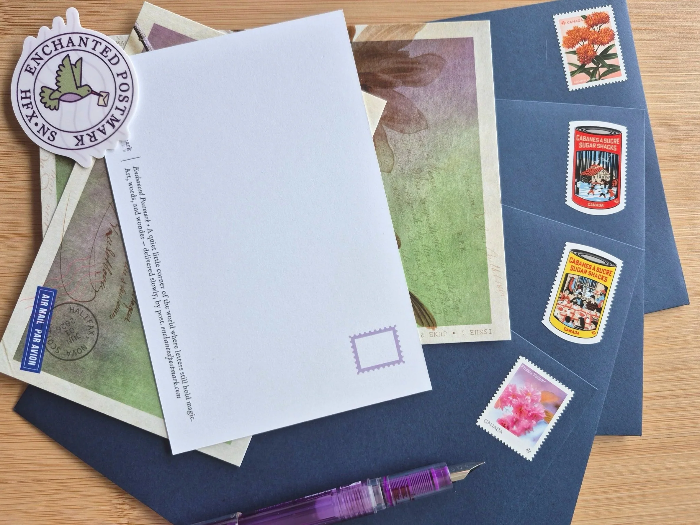 Canadian snail mail club