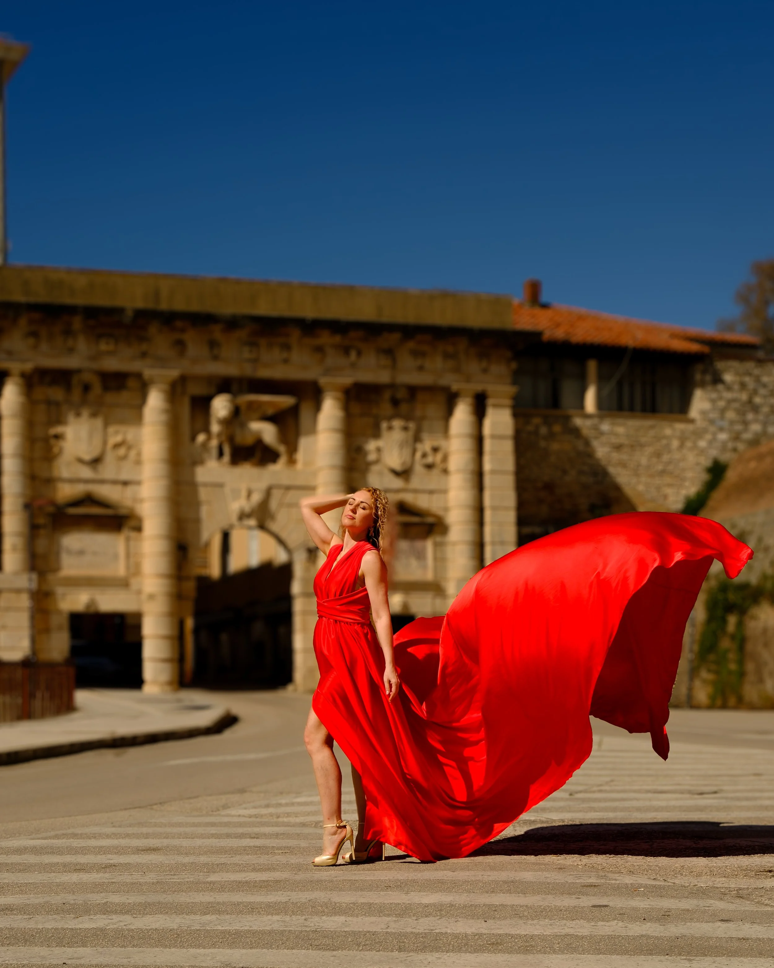 Flying dress photo experience