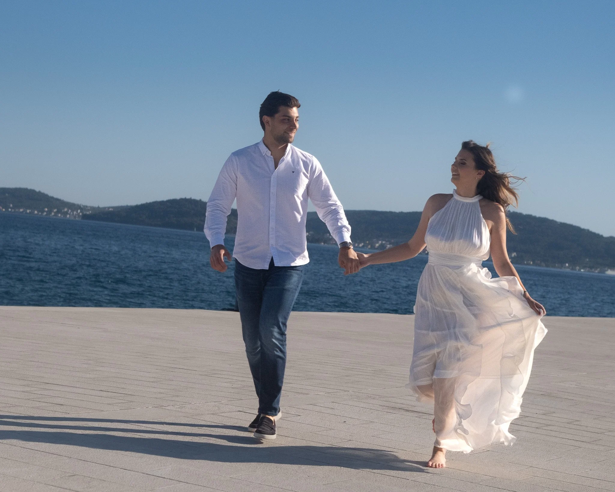 romantic love story photos in zadar