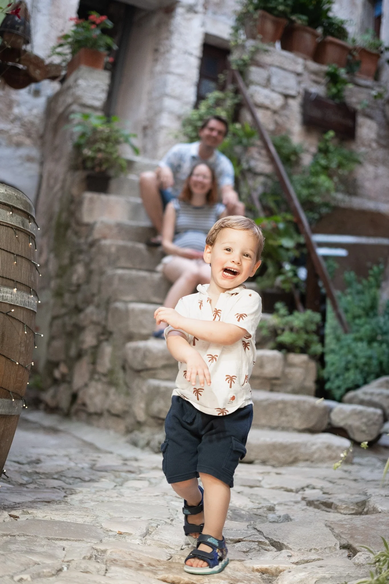family photography in istria old town rovinj