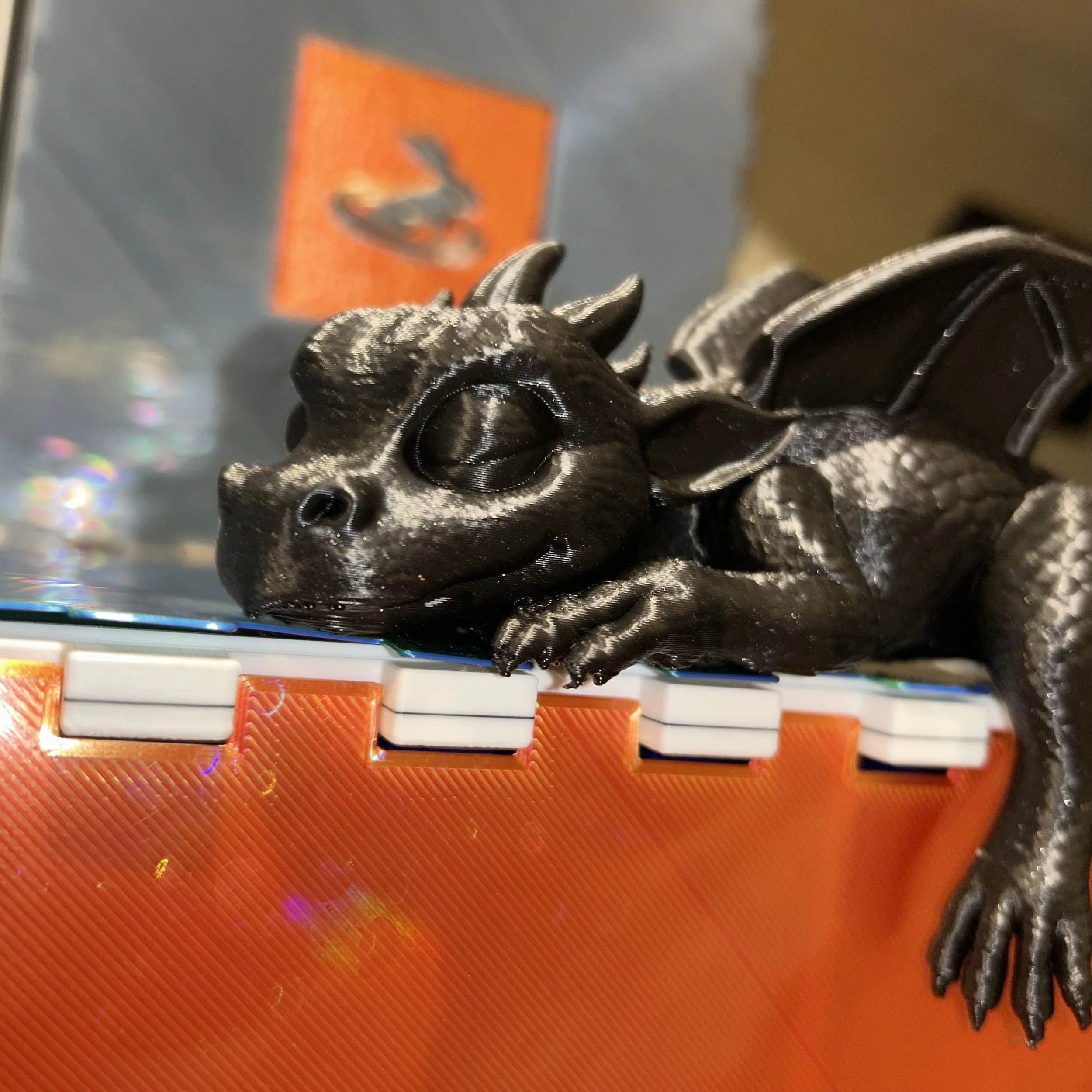 Sleeping Dragon Book Shelf Ornament
