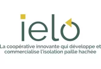 Logo de ielo avec slogan en français