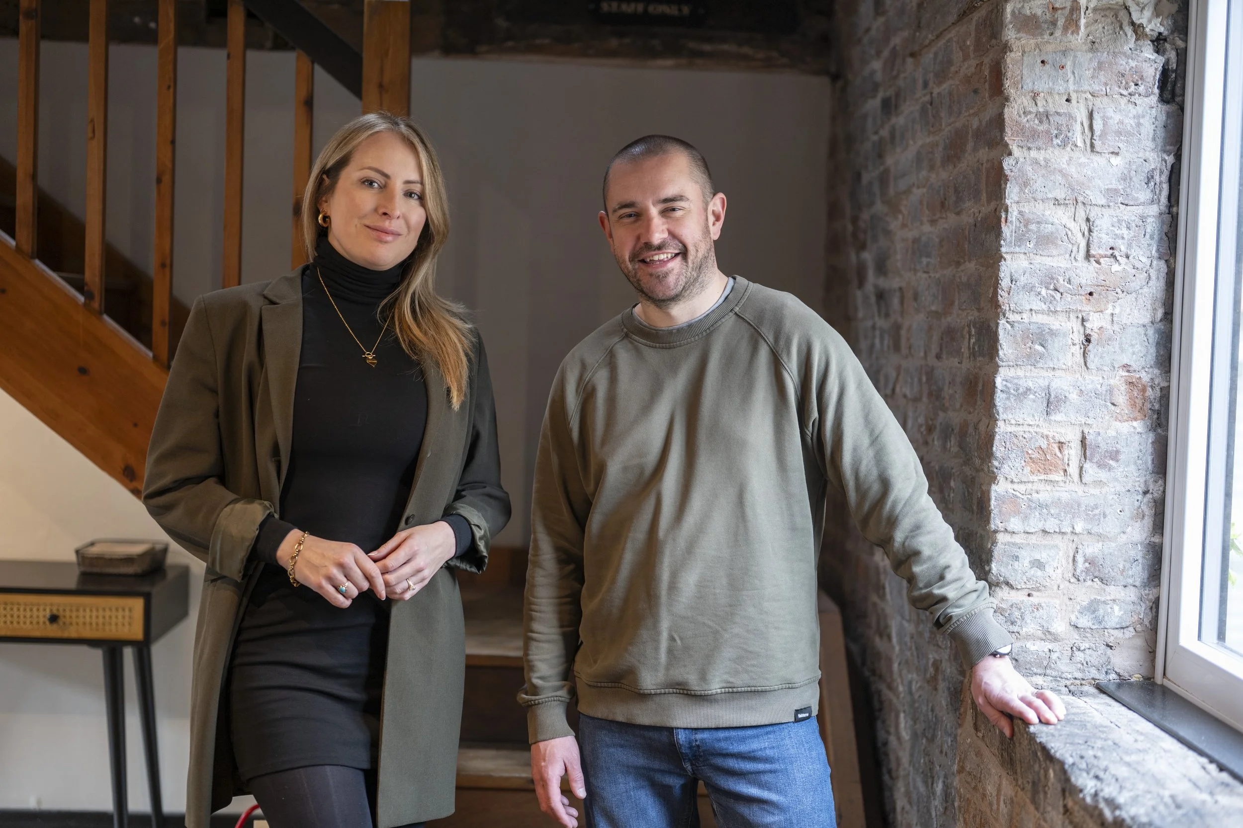 Flora Hamilton and Dan Jones of Hamilton Jones