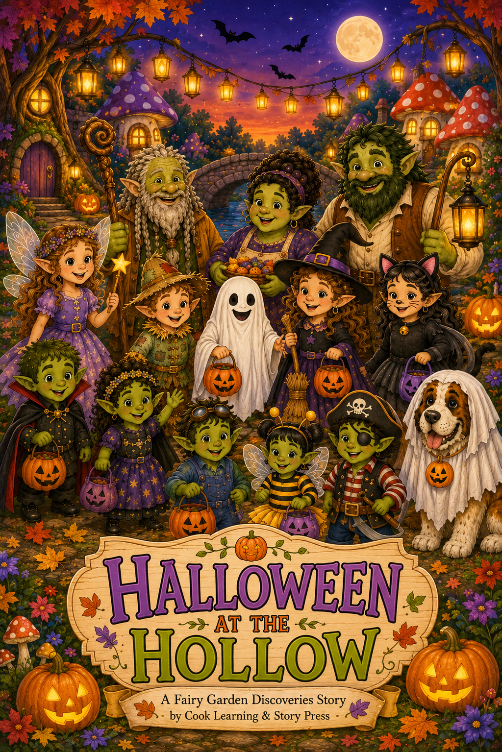 Halloween at the Hollow | Halloween Coloring & Activity Book | PreK–3 Printable
