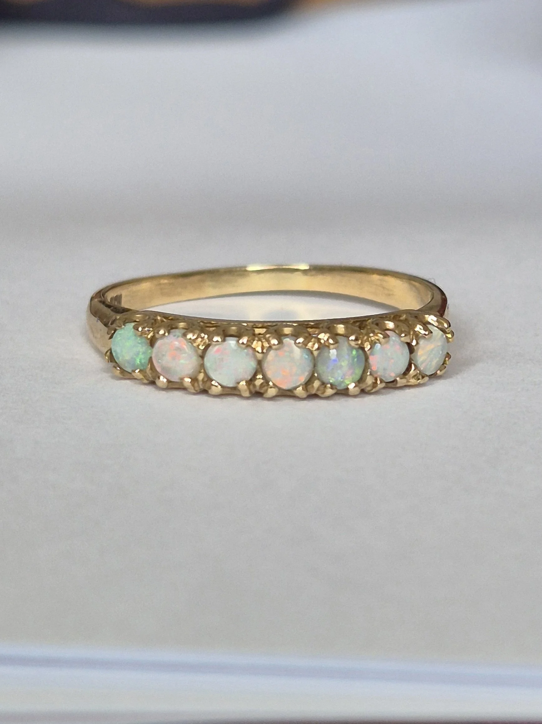 Opal Ring in 10ct Gold Setting