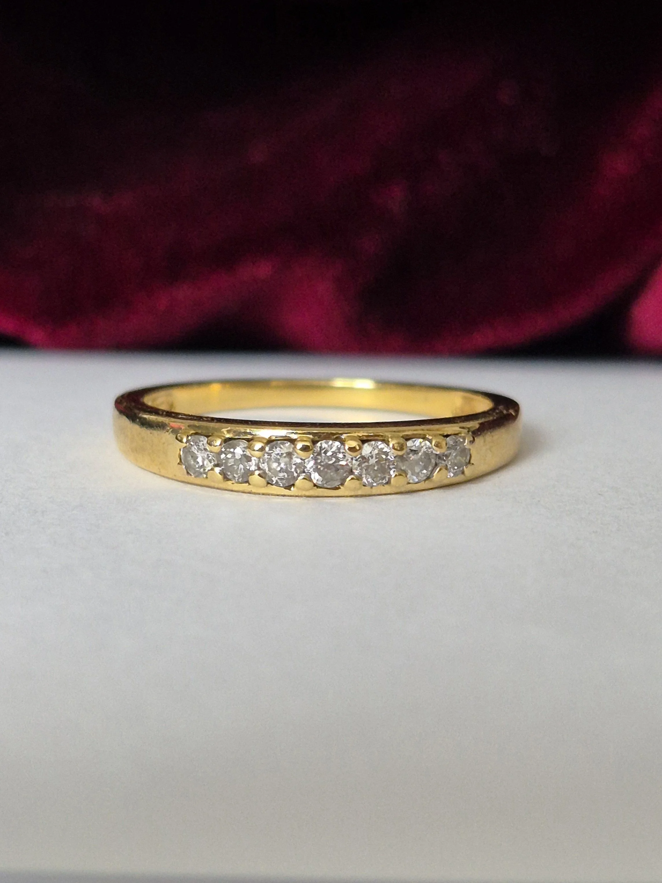 Diamond Ring in 18ct Gold Setting