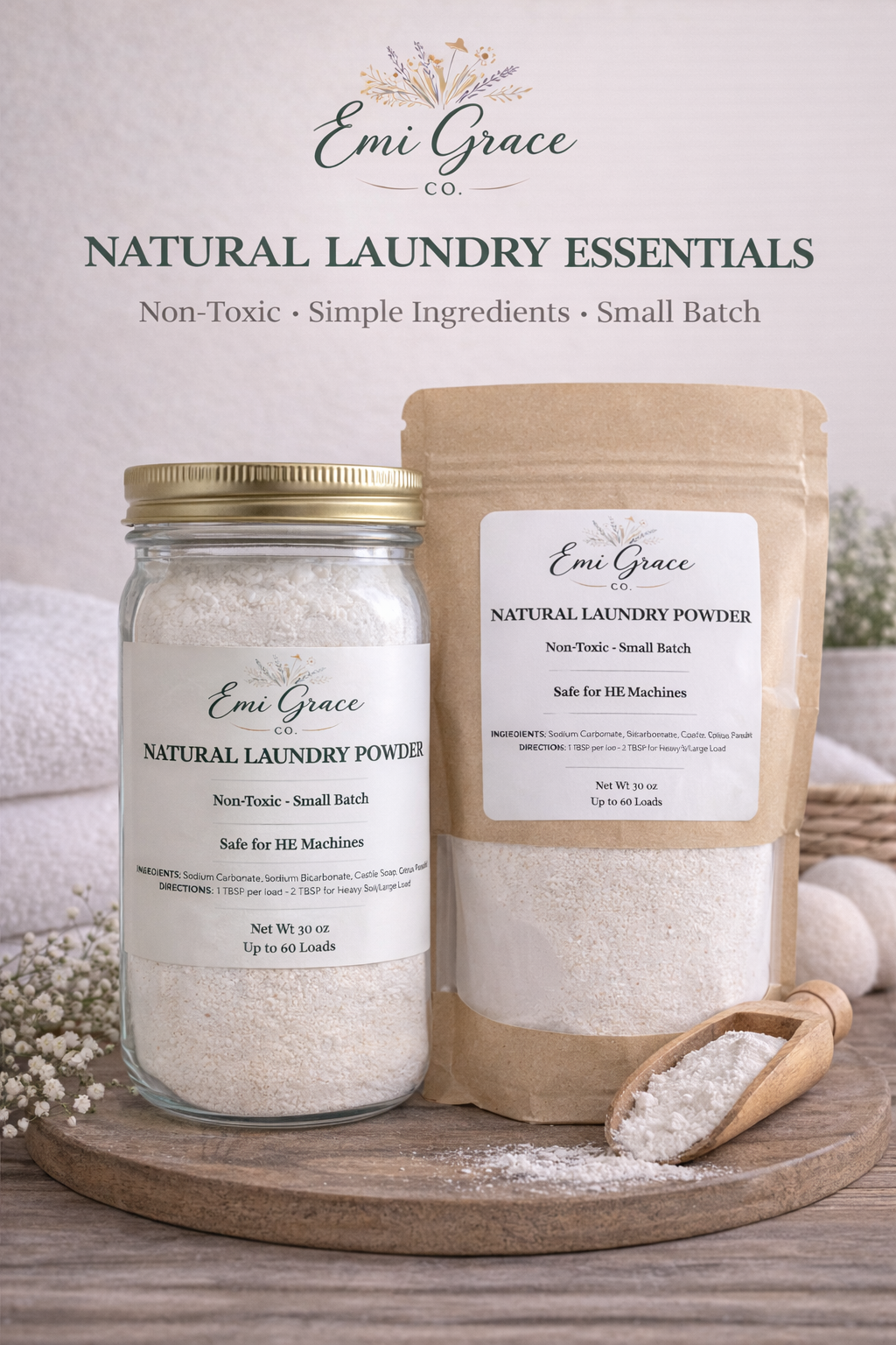 Natural Laundry Detergent
