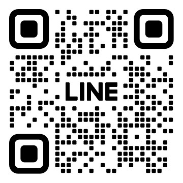 QR code with the word 'LINE' in the center.