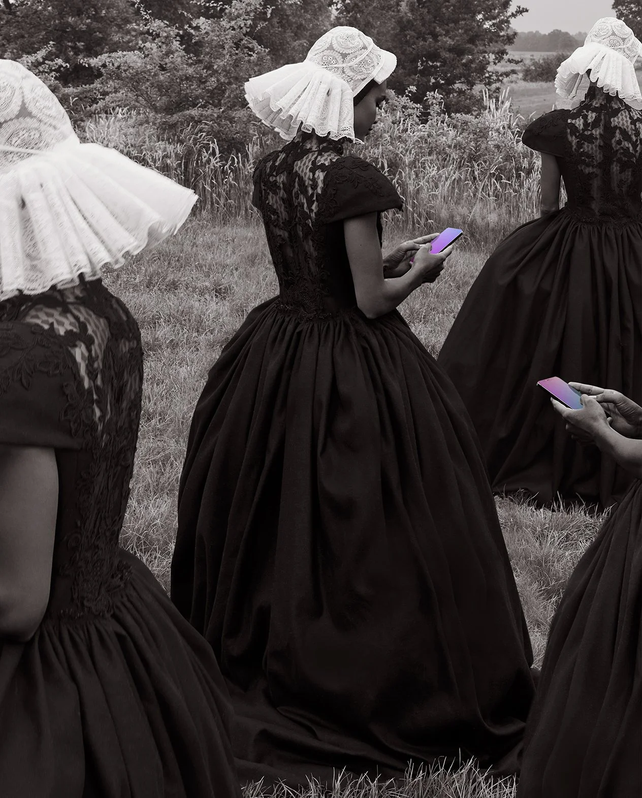 Girls with Phones