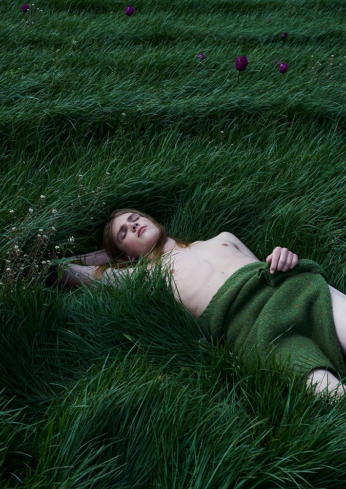 Boy in Grass