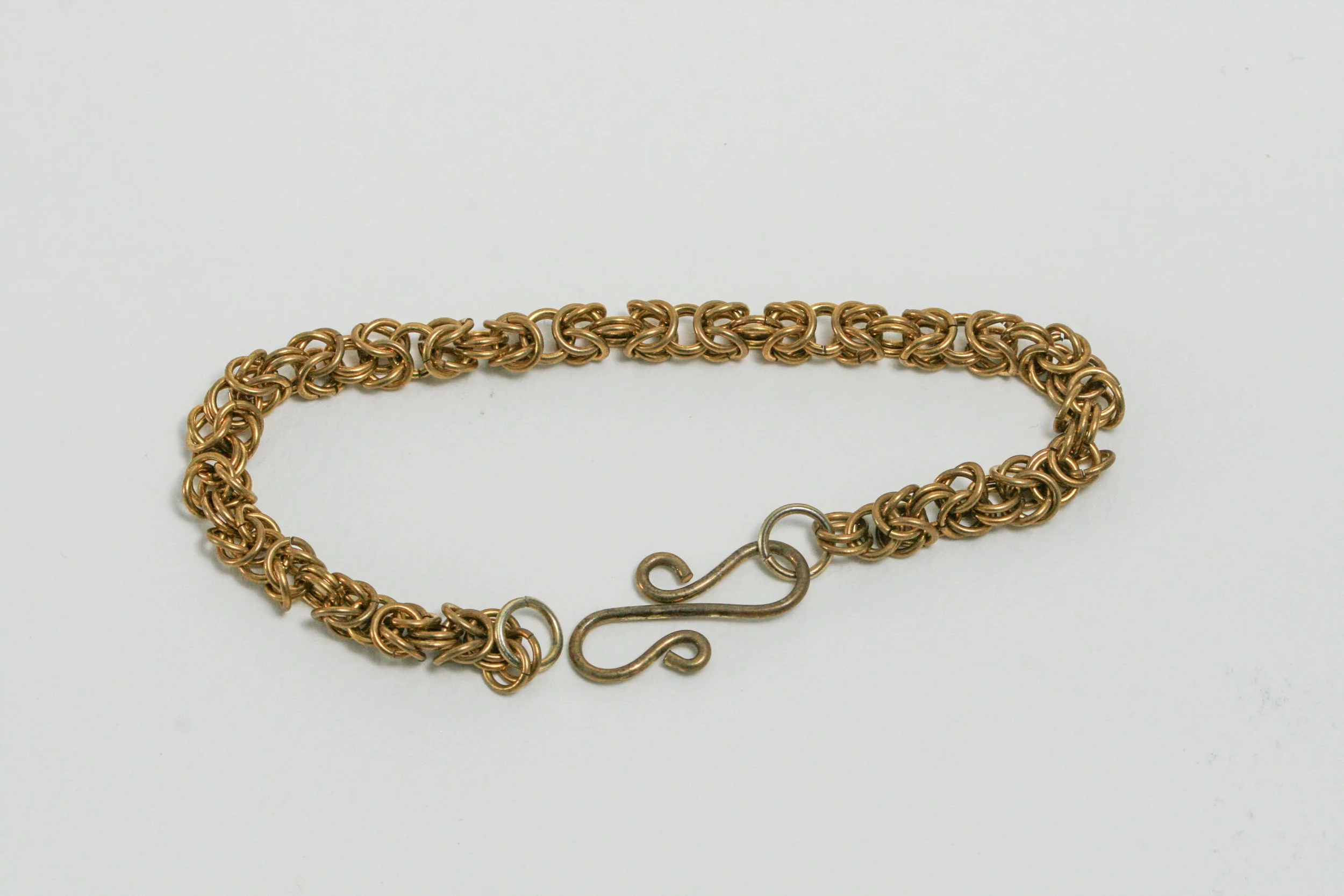 Brass Kings Chain Sequential Bracelet