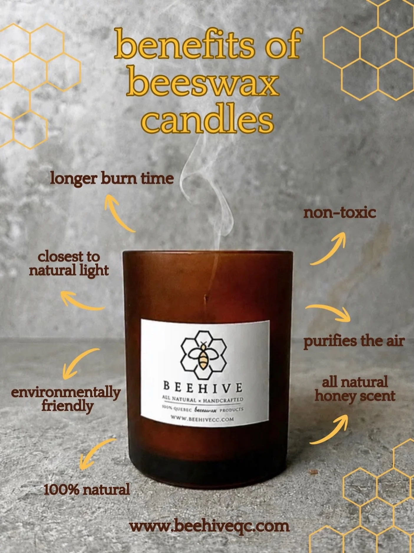 Better for your home. Better for the atmosphere. Better for slow moments. ✨💛🐝