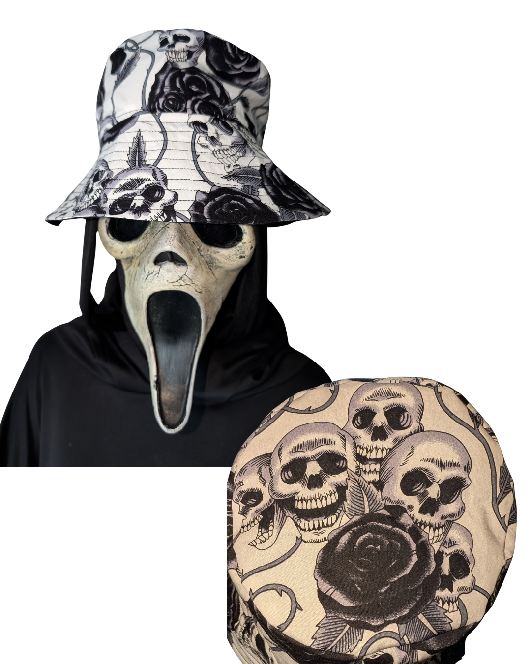 Skulls & Roses Adult Size