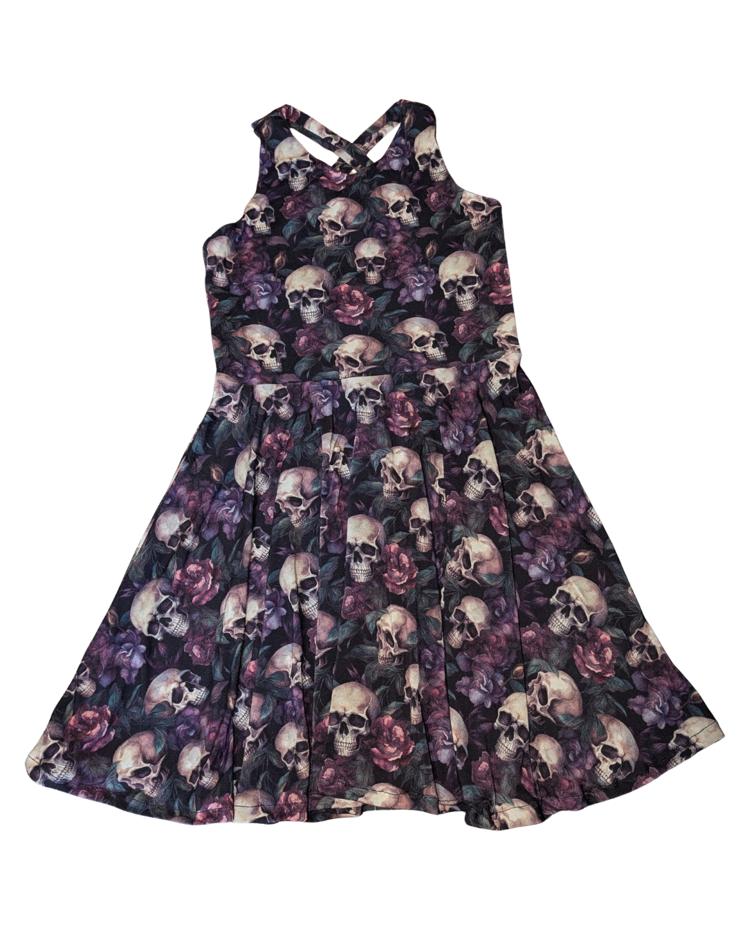 Skulls & Flowers Size 6