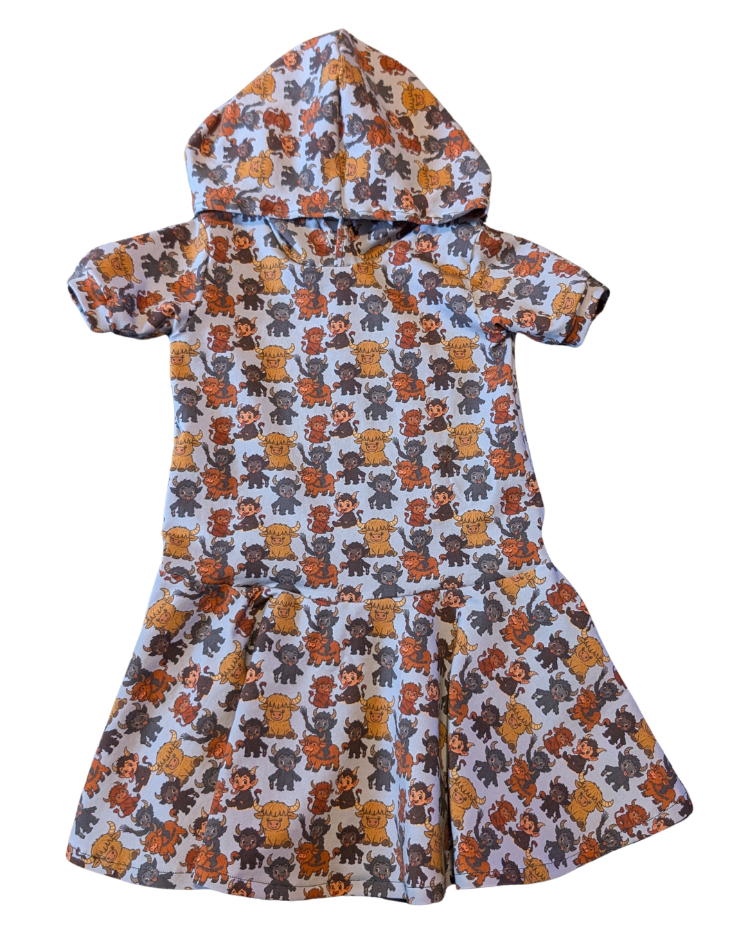 Baby Krampus Hooded Dress Size 4
