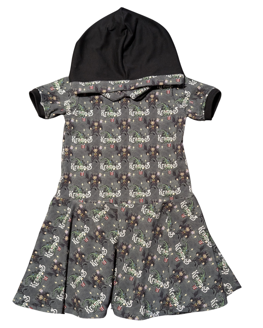 Krampus Hooded Dress Size 6