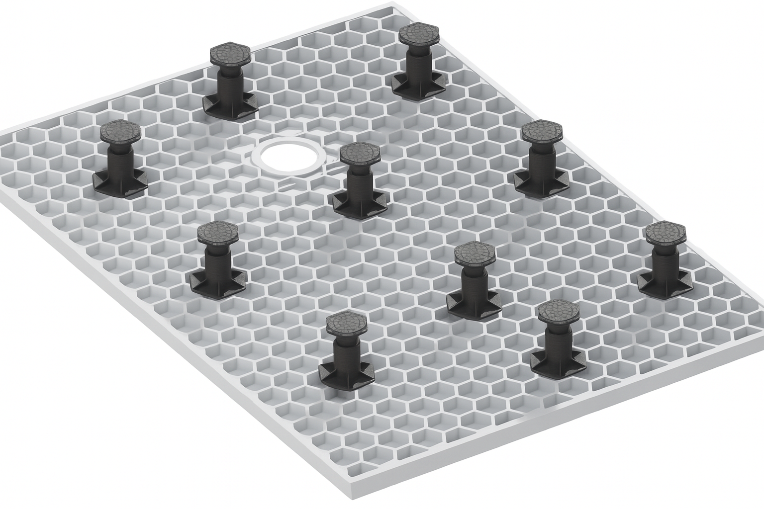 Upscaled shower tray with leg supports .png