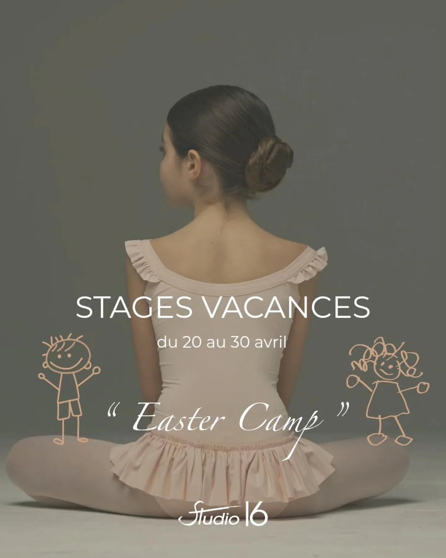 Vacances d&rsquo;avril : on bouge au Studio 16 !

 Danse classique, hip-hop, modern jazz, break dance, com&eacute;die musicale&hellip;
&Agrave; chacun son univers&hellip; ou l&rsquo;occasion de tous les explorer ! 

 Groove, d&eacute;fis, esprit de g