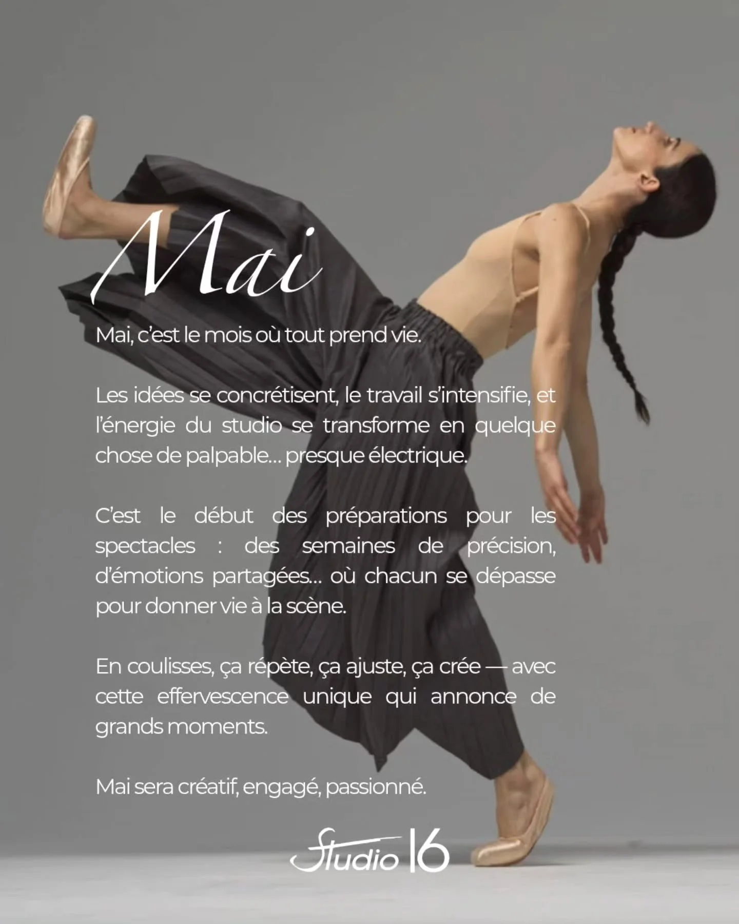 Sur les ponts .. on y danse, on y danse ....

Mai, c&rsquo;est le mois o&ugrave; tout s&rsquo;acc&eacute;l&egrave;re
M&ecirc;me avec les ponts&hellip; on ne d&eacute;croche pas (au mieux, on danse encore plus 😏).

Les pr&eacute;parations des spectac