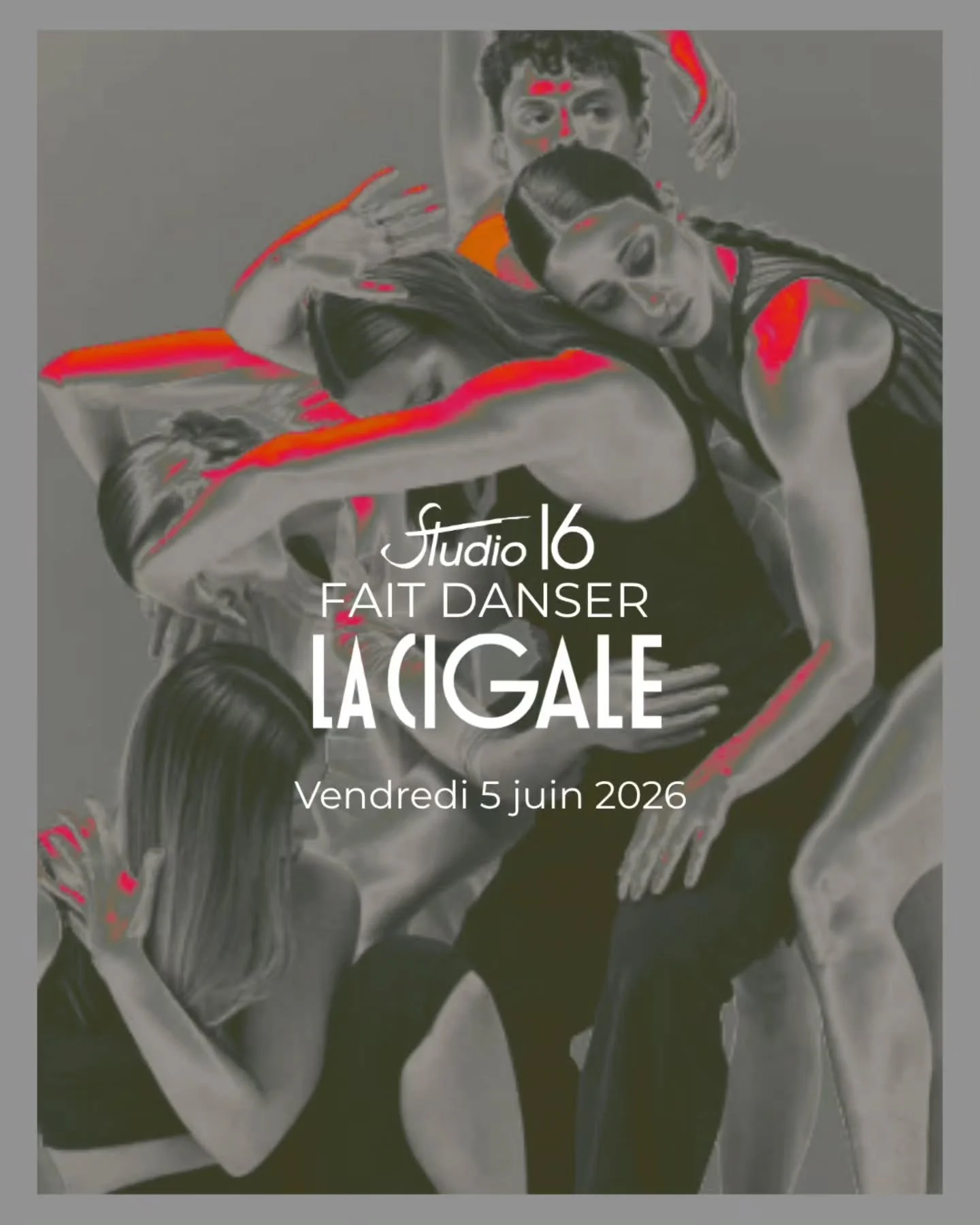 LE STUDIO 16 FAIT DANSER LA CIGALE !
Cette ann&eacute;e, on a voulu aller plus loin.
 Sortir du studio, bousculer les codes, imaginer quelque chose de vraiment &agrave; part.
Le 5 juin, on investit l&rsquo;une des sc&egrave;nes les plus mythiques de 