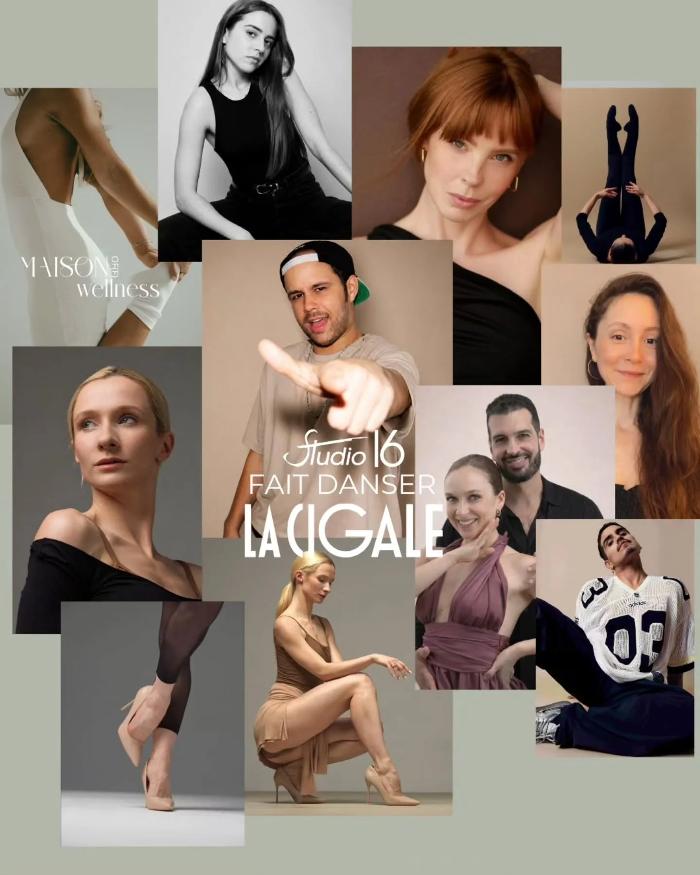 Des artistes passionn&eacute;s, des profs incroyables&hellip; et surtout une envie commune : vous faire vibrer ✨
 Pour cette journ&eacute;e &agrave; La Cigale, chaque cours sera port&eacute; par une &eacute;nergie unique, entre partage, good vibes et