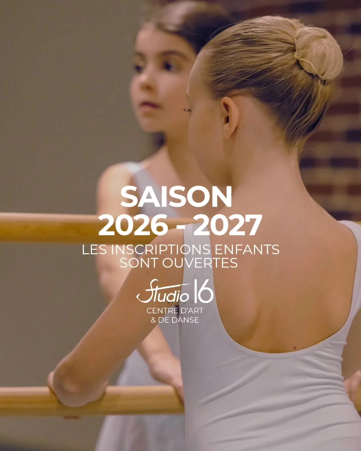 Les inscriptions pour la rentr&eacute;e de septembre sont ouvertes !

La saison 2026-2027 se pr&eacute;pare &mdash; et elle s'annonce pleine de nouveaut&eacute;s !

Nos &eacute;l&egrave;ves actuels peuvent d&egrave;s maintenant r&eacute;server leur p