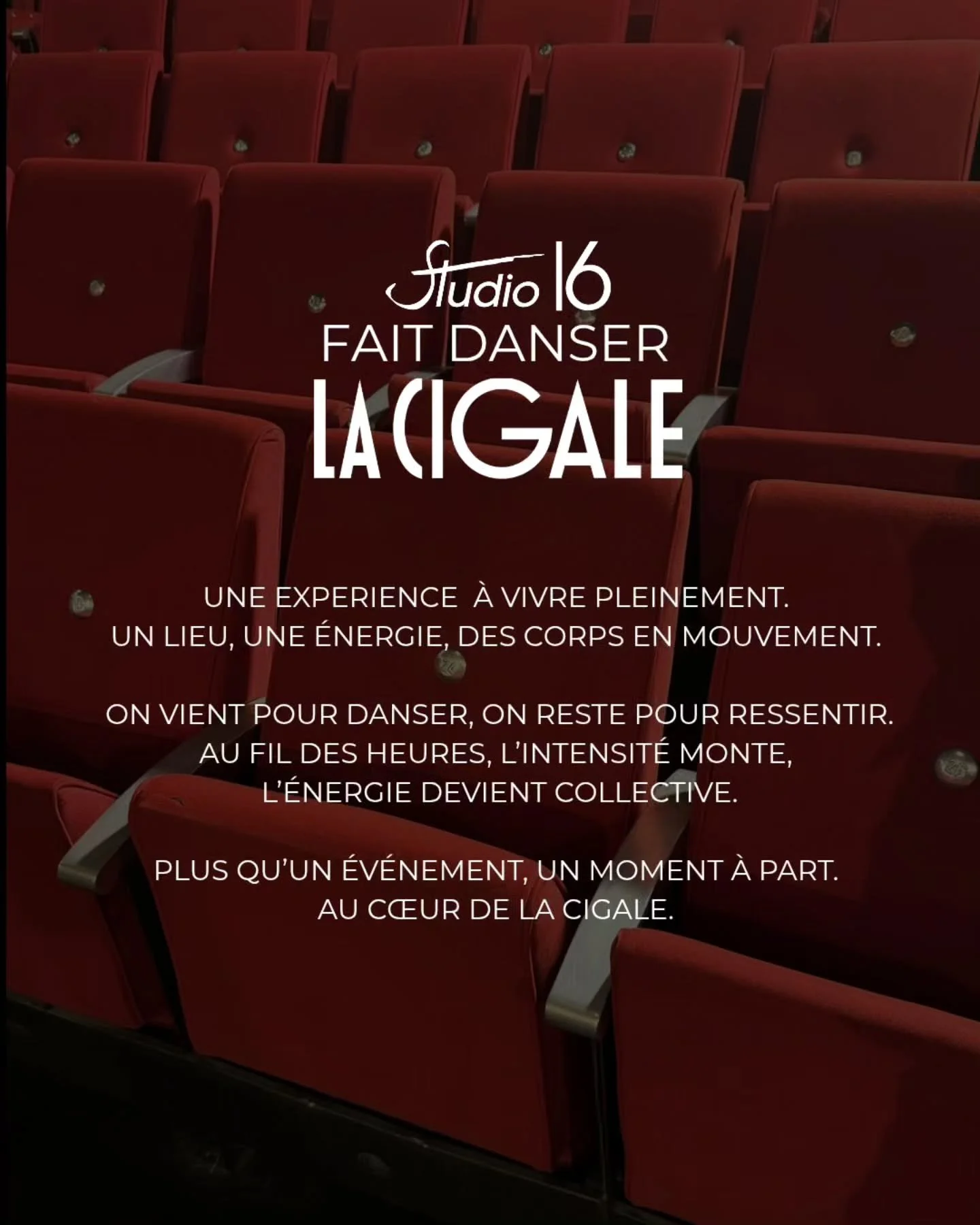 Une journ&eacute;e. Une sc&egrave;ne mythique. 
Une exp&eacute;rience &agrave; vivre pleinement. 🔥

Le 5 juin &agrave; La Cigale, on ne vient pas juste danser &mdash; on vient ressentir, partager, vibrer ensemble.

De 9h30 &agrave; 22h, l&rsquo;inte