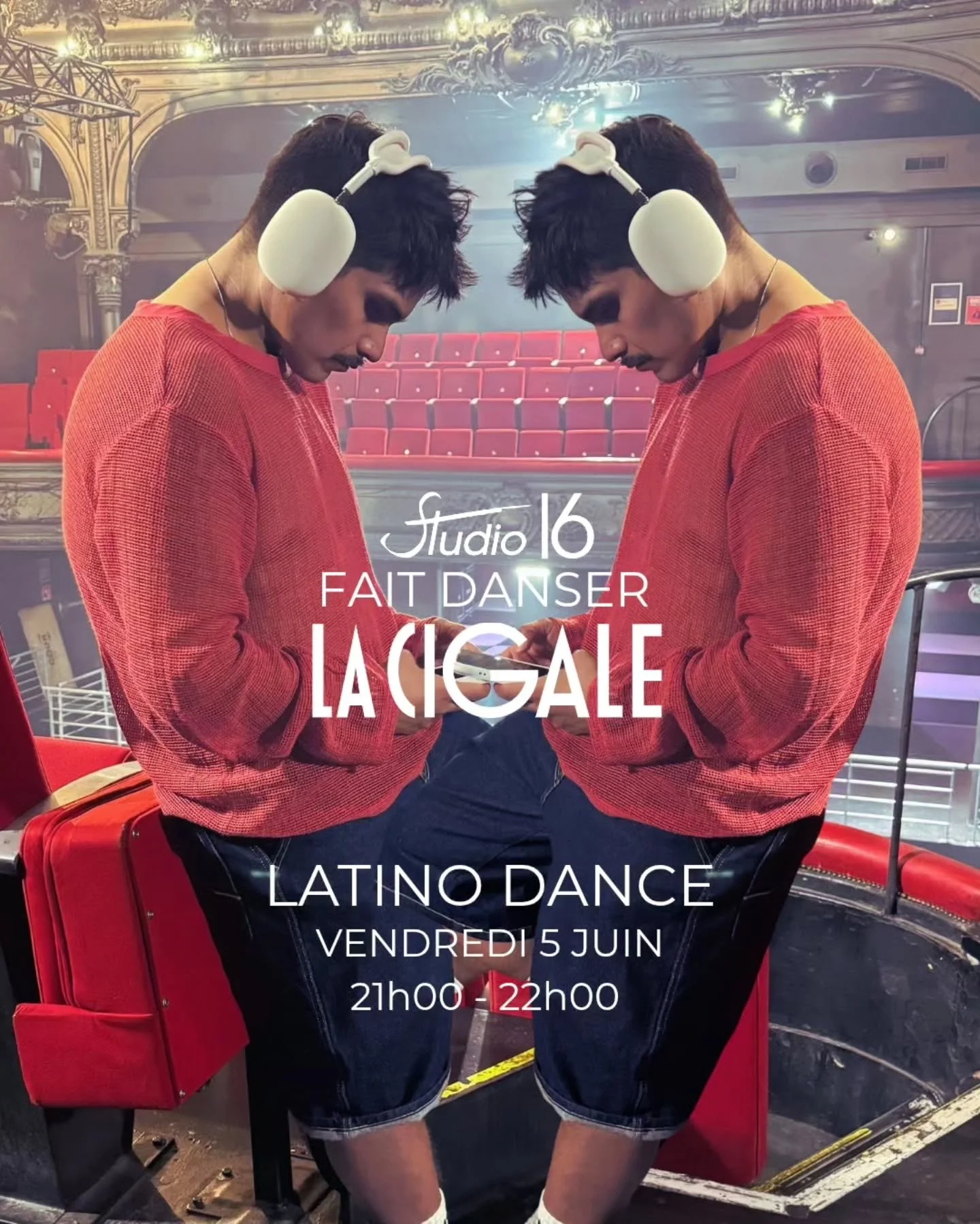 La Cigale, 5 juin &mdash; Une soir&eacute;e 100% Caliente.

Les rythmes latins vont prendre possession de la sc&egrave;ne : retrouvez-nous Carlos &agrave; la Cigale pour une heure non stop de Latino Dance &mdash; intense, explosive, irr&eacute;sistib