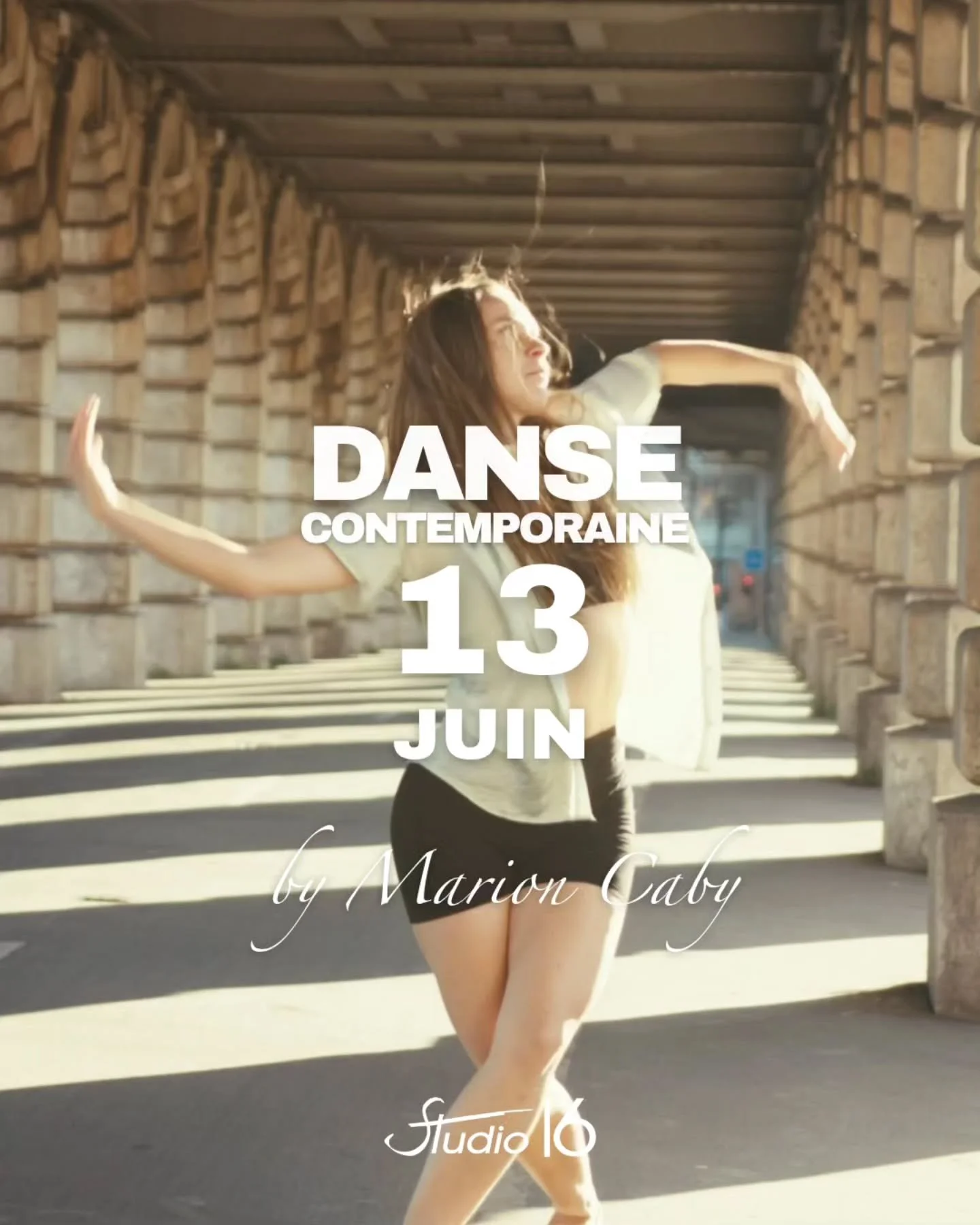 Retrouvez Marion pour un nouveau workshop contemporain. 

Deux heures pour se reconnecte &agrave; son corps et au mouvement &mdash; entre rigueur technique, fluidit&eacute; et interpr&eacute;tation.

Un moment suspendu, o&ugrave; l&rsquo;intensit&eac