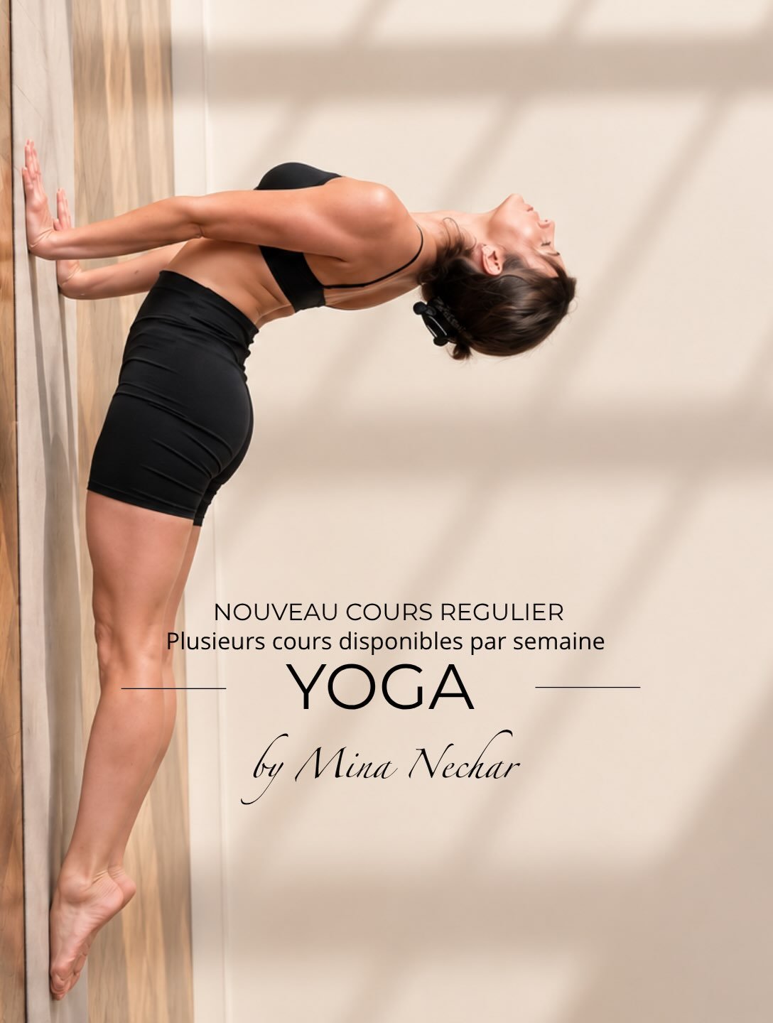 YOGA AVEC MINA 🧘
Et si vous preniez un moment pour respirer, bouger et &eacute;couter votre corps autrement ?
Le yoga de Mina Nechar, nourri par son parcours de danseuse contemporaine, m&ecirc;le mobilit&eacute;, renforcement et conscience corporell