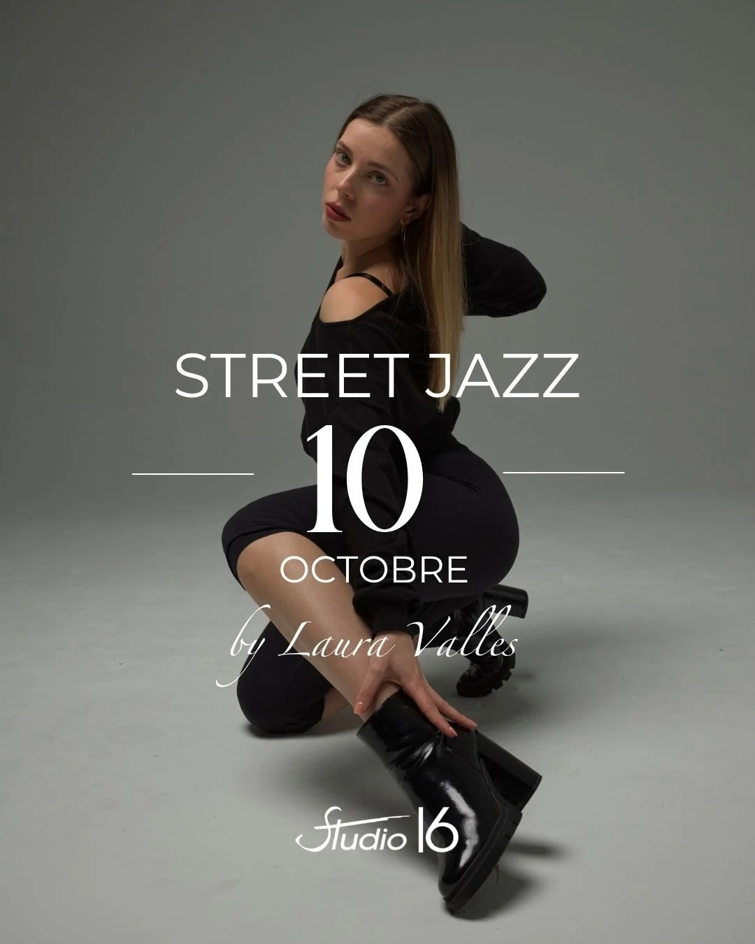 STREET JAZZ INTENSIF TECHNIQUE avec LAURA

Nouveau rendez-vous mensuel au Studio 16 !

Et si, pour mieux danser, on prenait le temps de revenir &agrave; la technique ?

Chaque mois, Laura vous propose un workshop sp&eacute;cialement pens&eacute; pour
