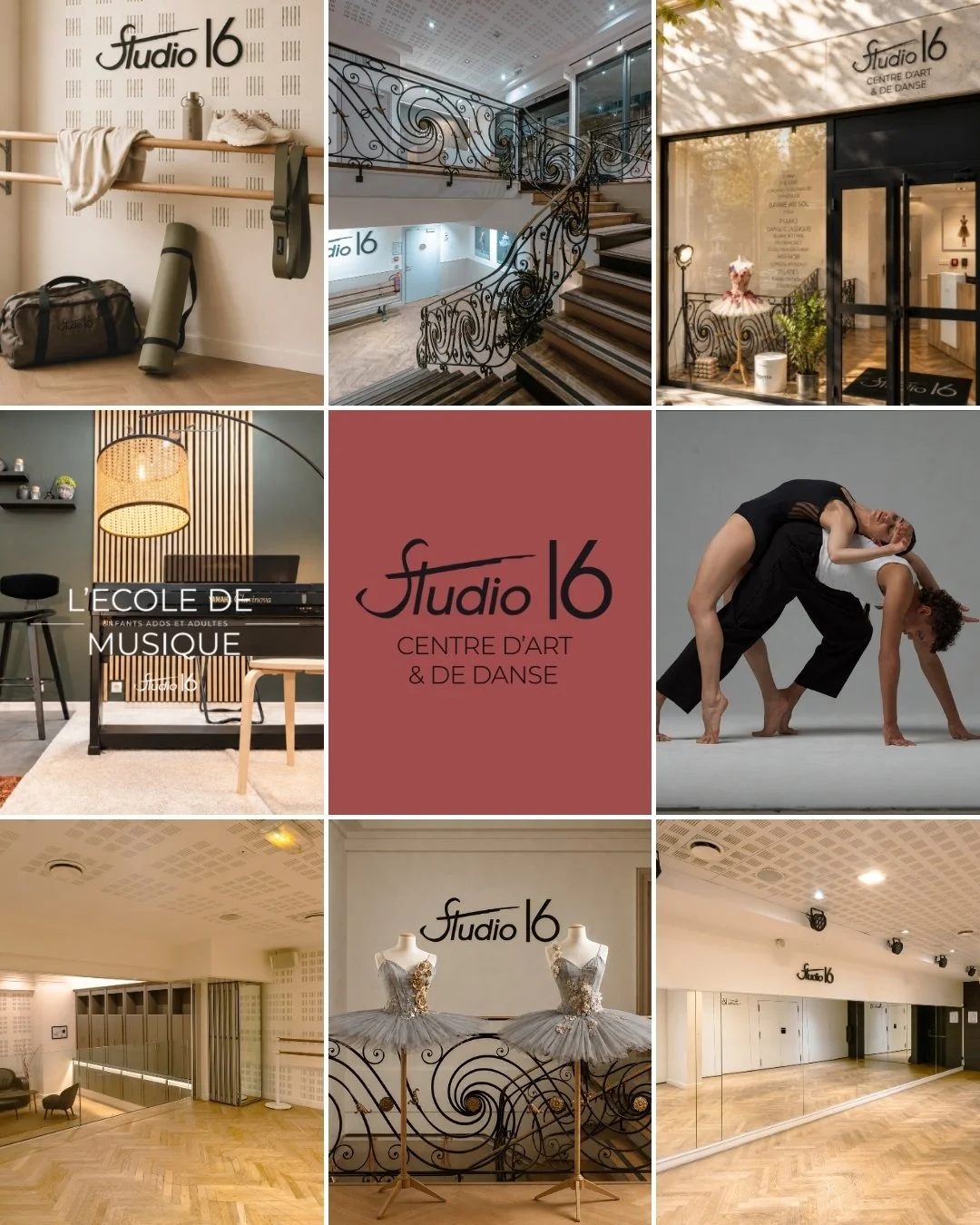 STUDIO 16 &mdash; UN LIEU DE MOUVEMENT, DE CR&Eacute;ATION ET DE TRANSMISSION. 🤍
Plus qu'un studio de danse, un lieu de vie, de rencontres et de partage, o&ugrave; chacun peut d&eacute;couvrir, apprendre et s'&eacute;panouir &agrave; travers le mouv