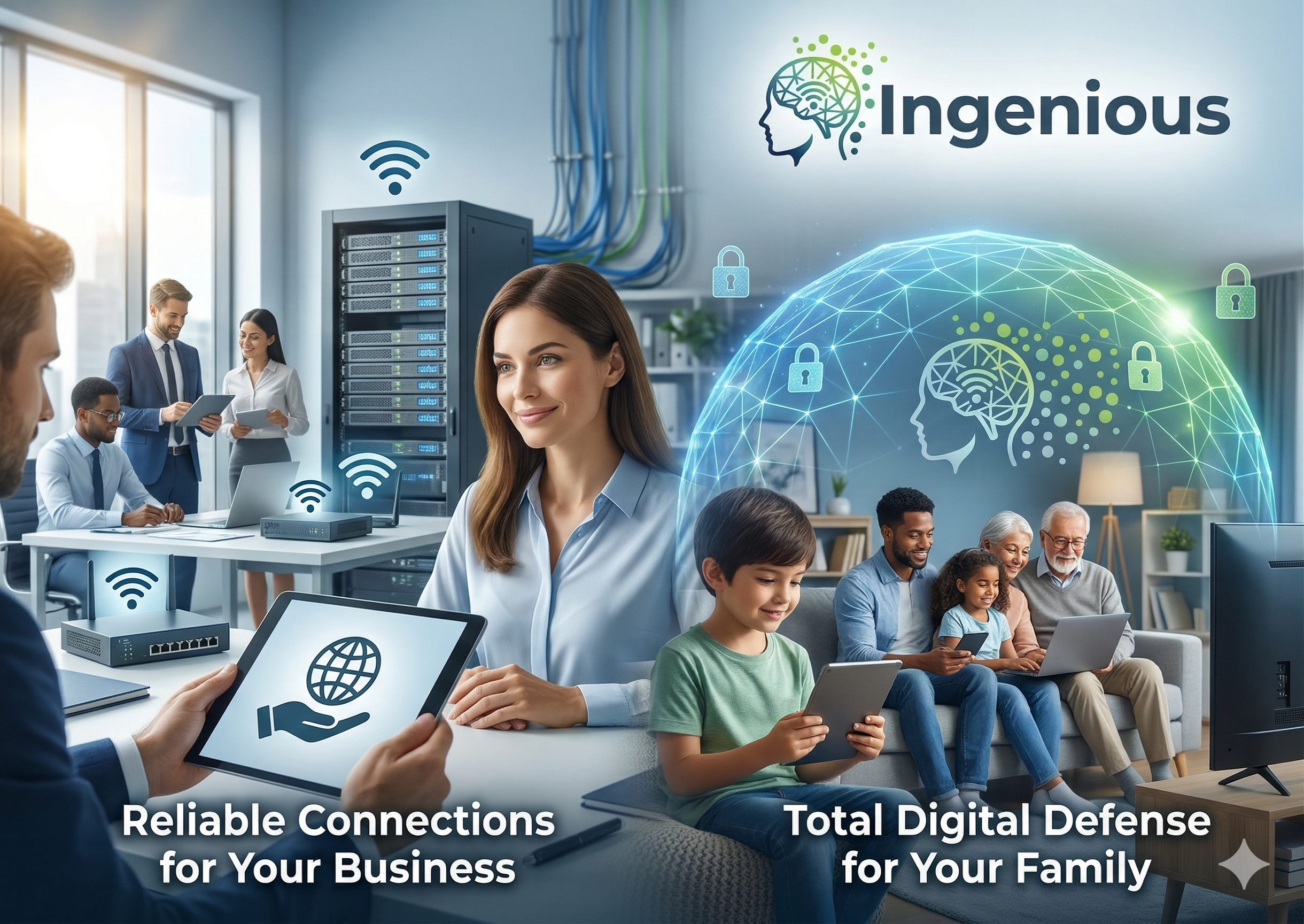 Enterprise-grade networking and security solutions for your business and home.  Serving South Florida’s businesses and residences.