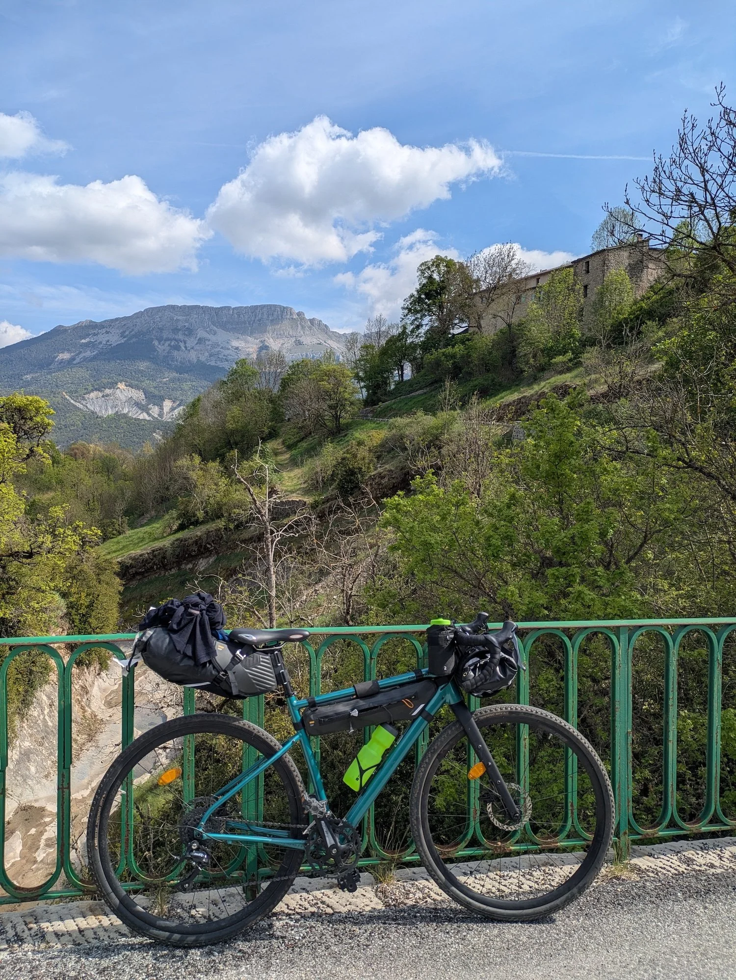 Arrivée à Blieux