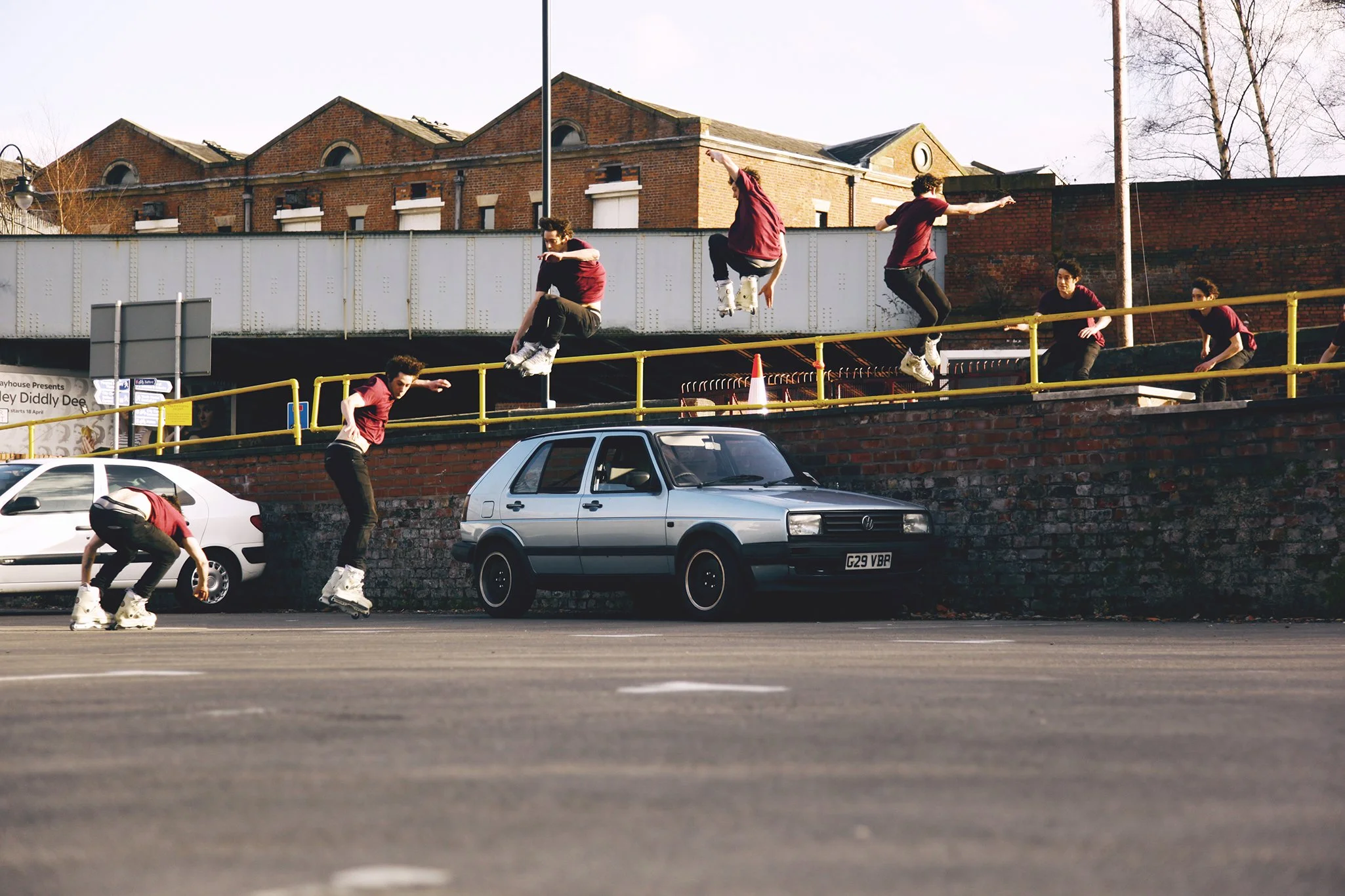 Nick Lomax - 540 over a mk2 Golf