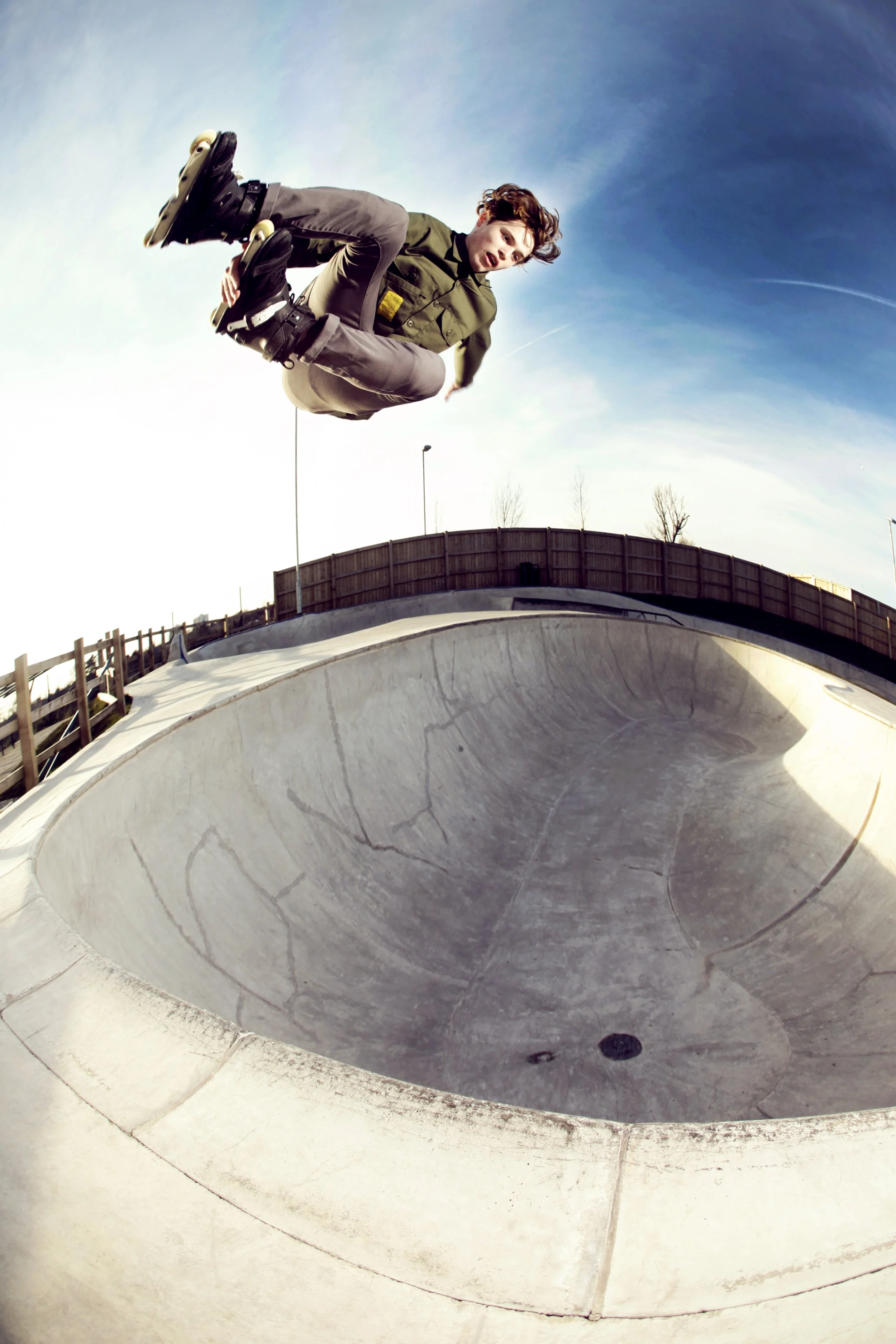 Elliot Stevens - Catching air in Huyton