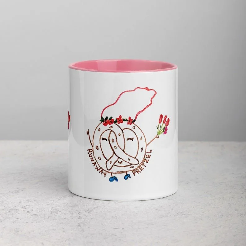 Runaway Pretzel Mug