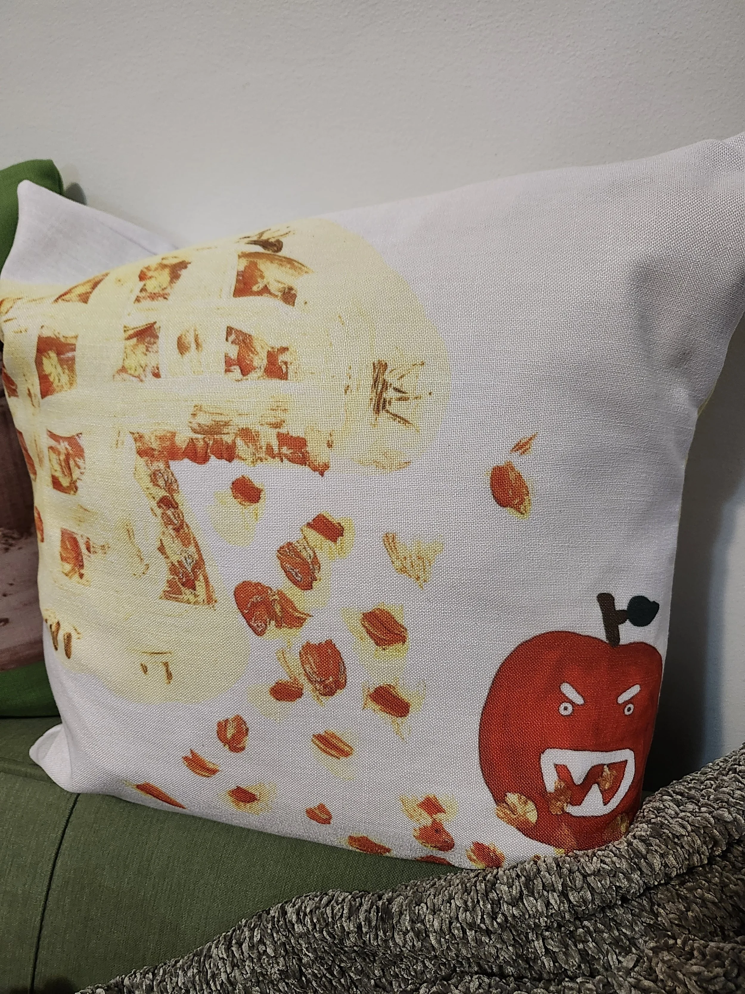 Apple Pie Pillow Cover
