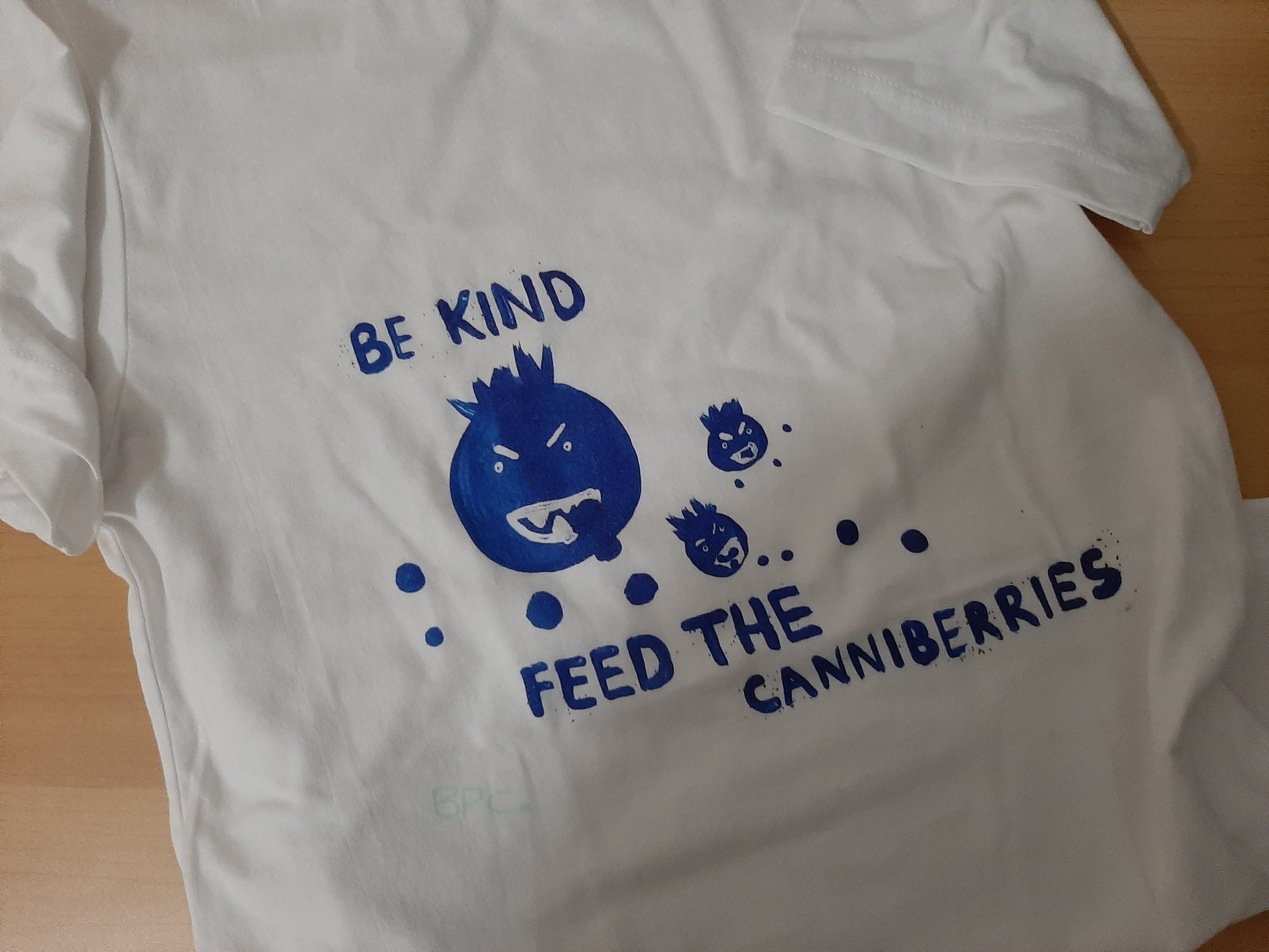 Feed the Canniberries Unisex White Tee