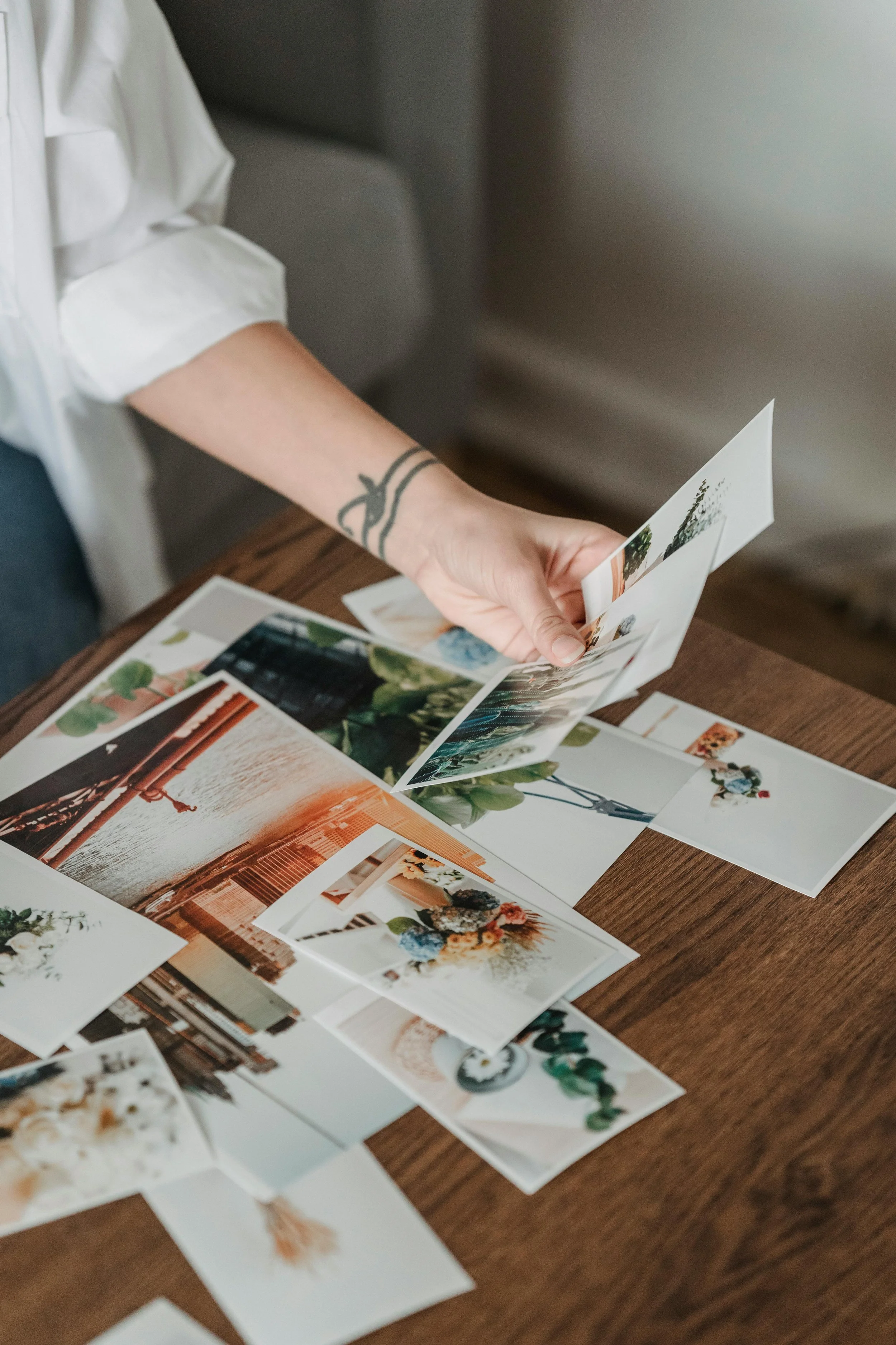 Editorial brand imagery and creative direction for wellness website design by Wendy Marrow