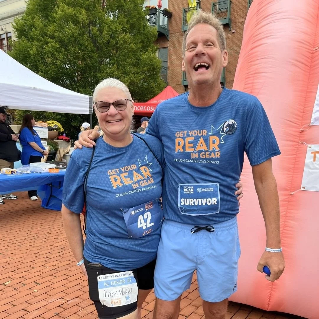 DNO Produce team members participate in the "get your rear into gear" 5k