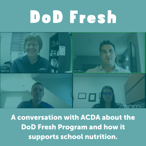 Alex DiNovo Serves on DoD Fresh Program Panel for American Commodity Distribution Association