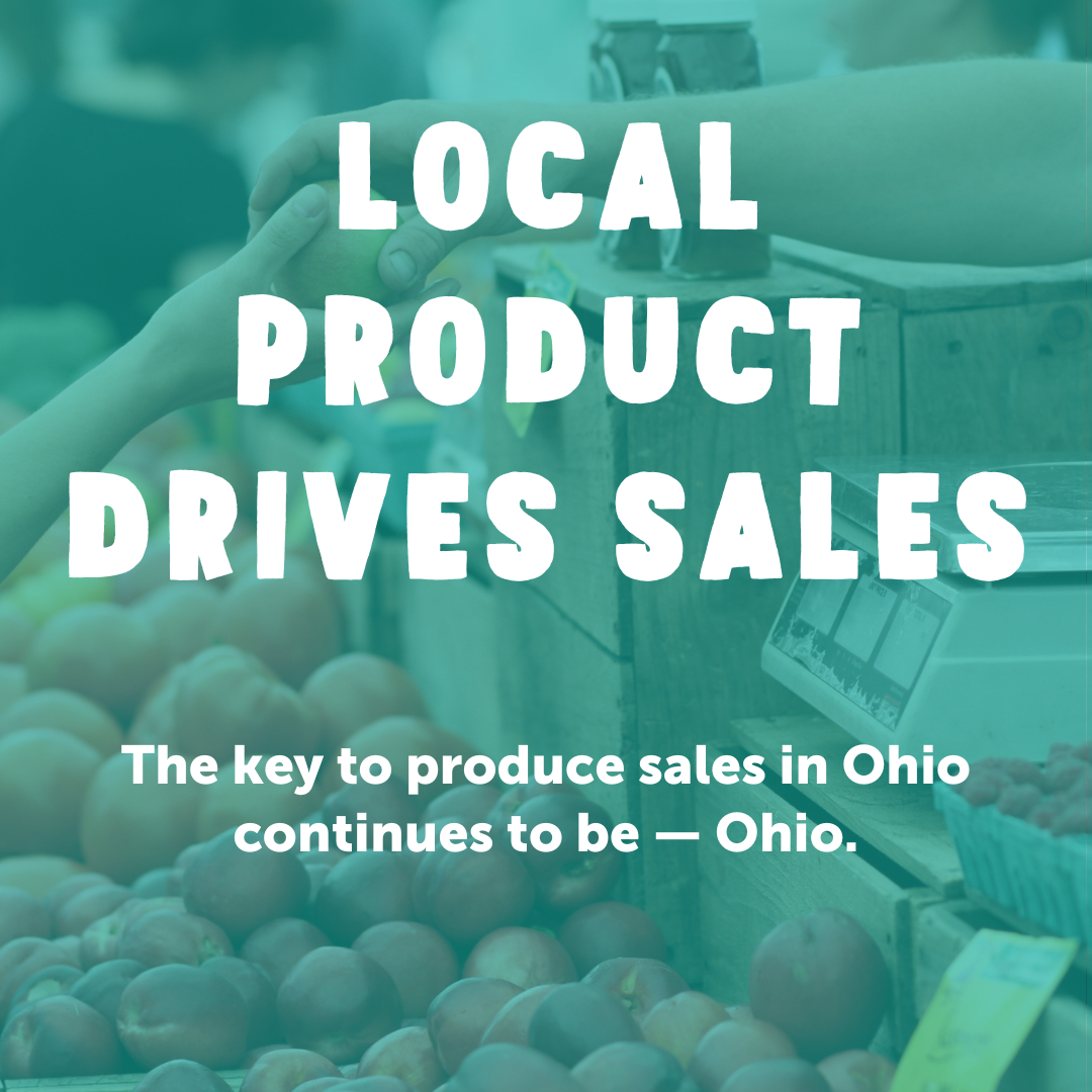 Local product, convenience drive produce sales in Ohio