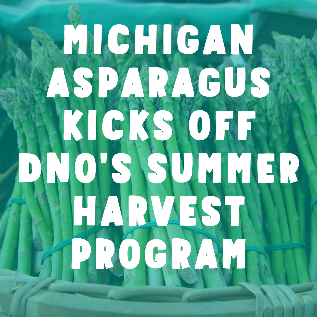 Michigan asparagus kicks off DNO's Summer Harvest Program