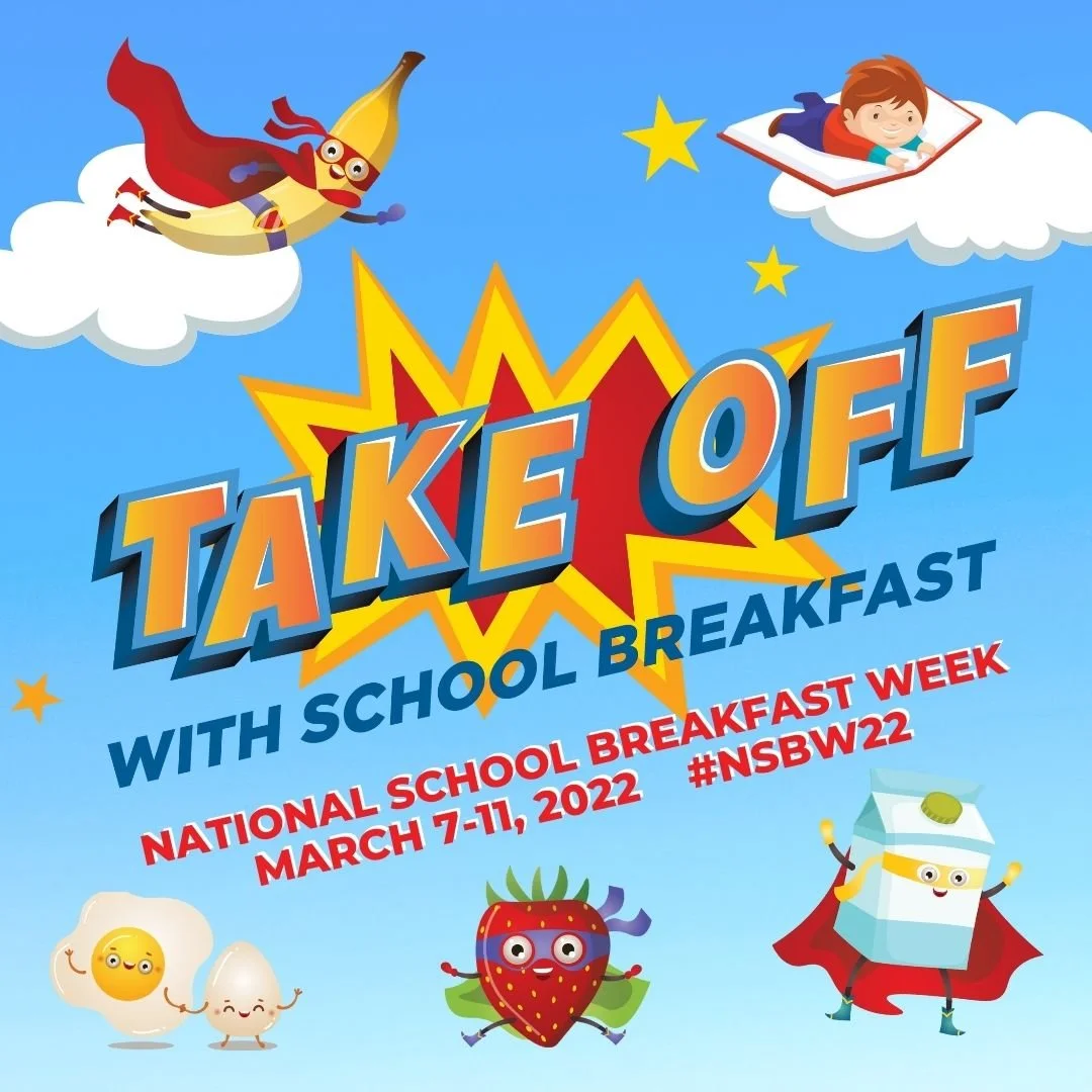 Take Off With School Breakfast! National School Breakfast Week