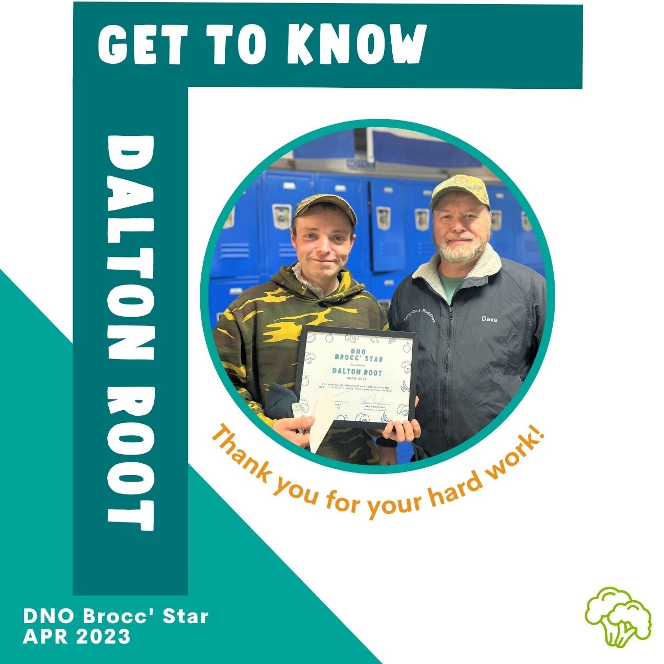 Meet Dalton: Our April Brocc Star! 