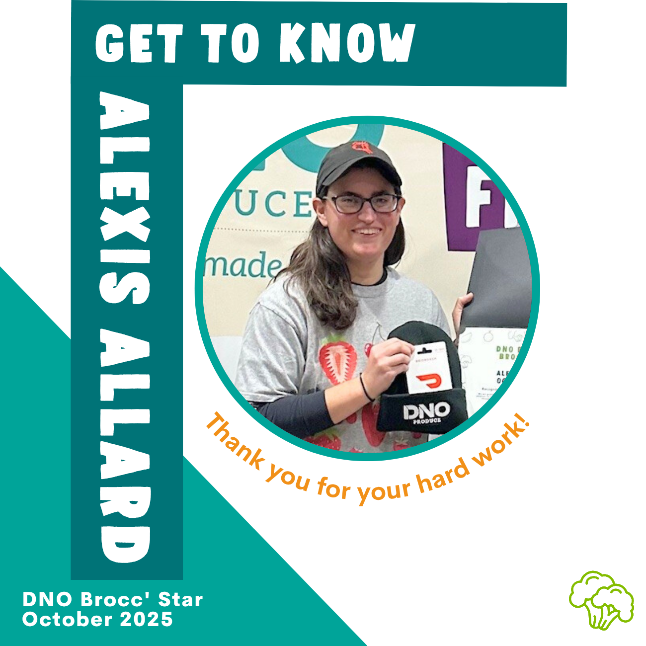 Meet Alexis: Our October Brocc Star! 