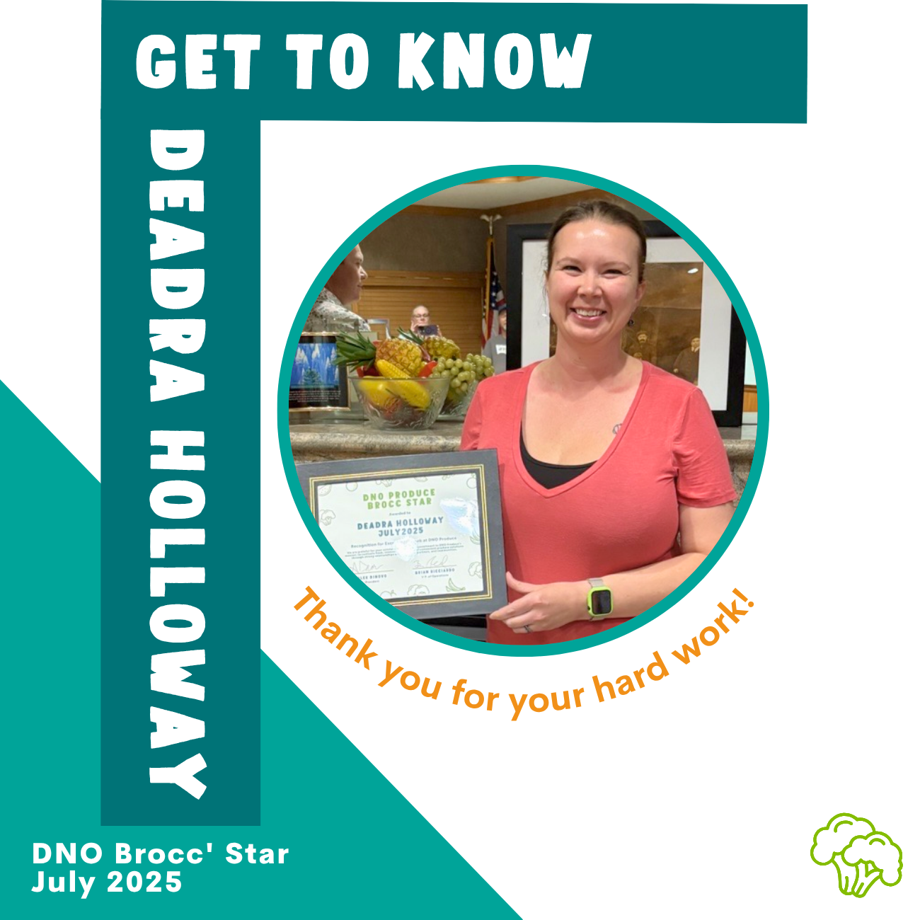 Meet Deadra: Our July Brocc Star!
